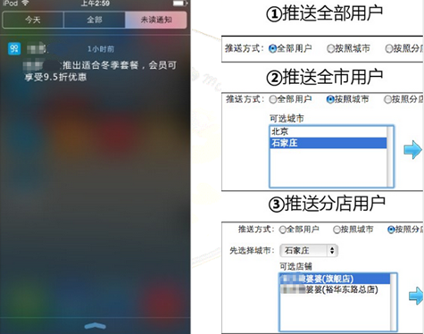 消息 推送板块